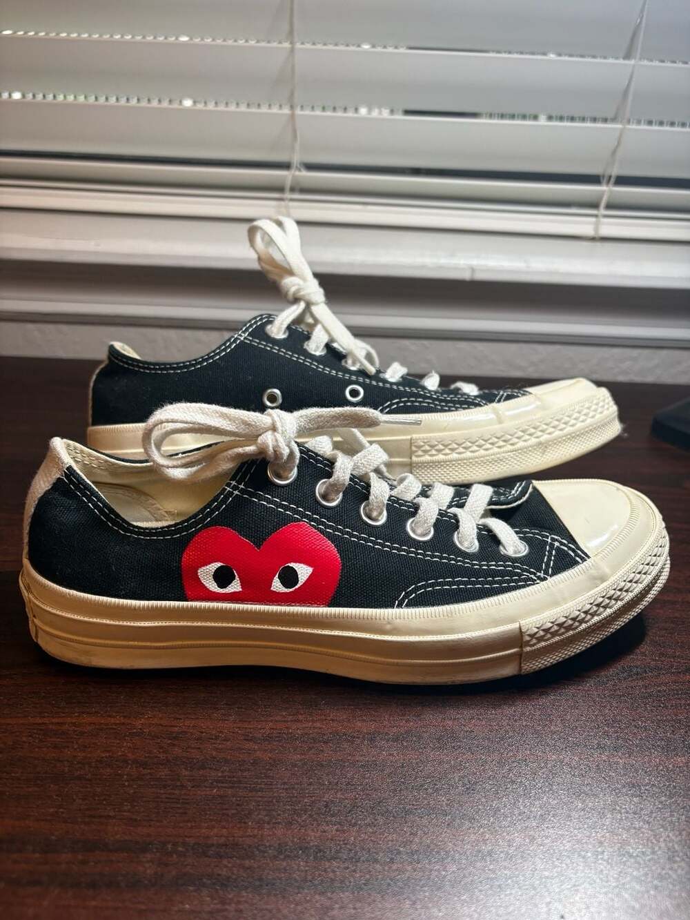 CDG x Converse Chuck 70 Low Black